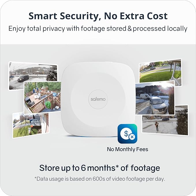 Safemo 4K Security Cameras Wireless Outdoor/Indoor, Battery Cameras - Image 2