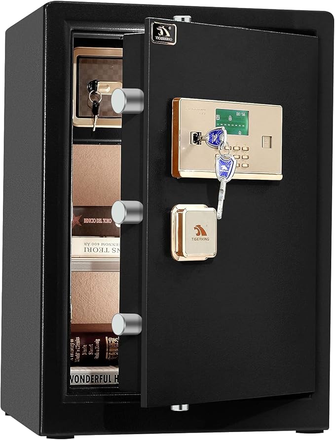 TIGERKING Safe Box, Home Safe, Large Security Box by TIGERKING