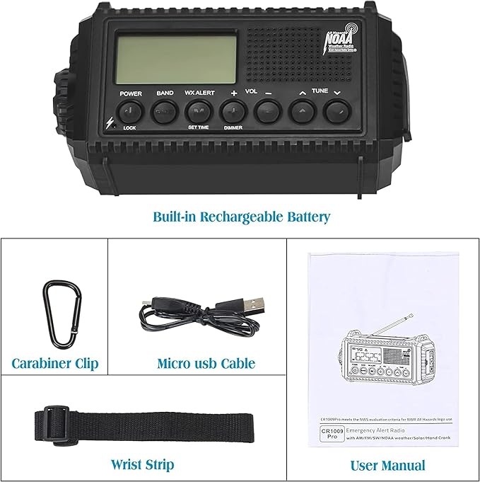 Auto NOAA Digital 5000 Weather Radio - Image 7