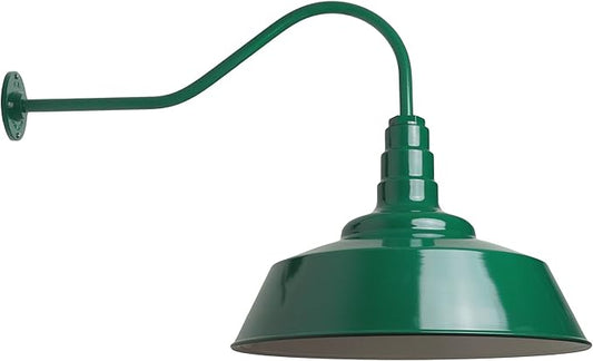 Steel Lighting Co. Large Outdoor Barn Light | Gooseneck Light Fixture | Made in by SteelLightingCo