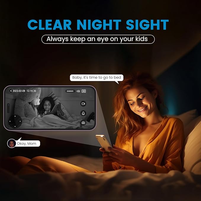 litokam 5MP Indoor Security Camera, 5G/2.4G WiFi Home Security Cameras - Image 6