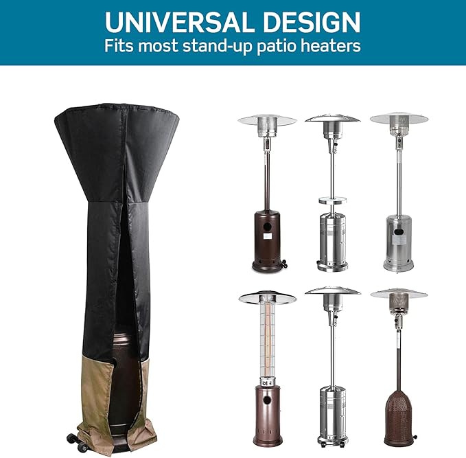Stanbroil Patio Heater Cover, Full Coverage Outdoor Heater Cover - Image 2
