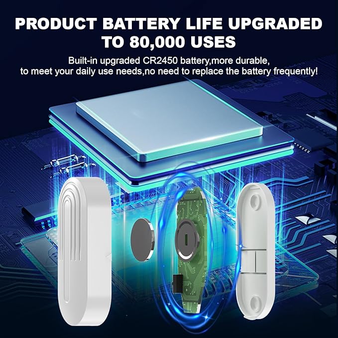 Daytech Wireless Door Chime Alarm System - 800ft Long Range - Image 2