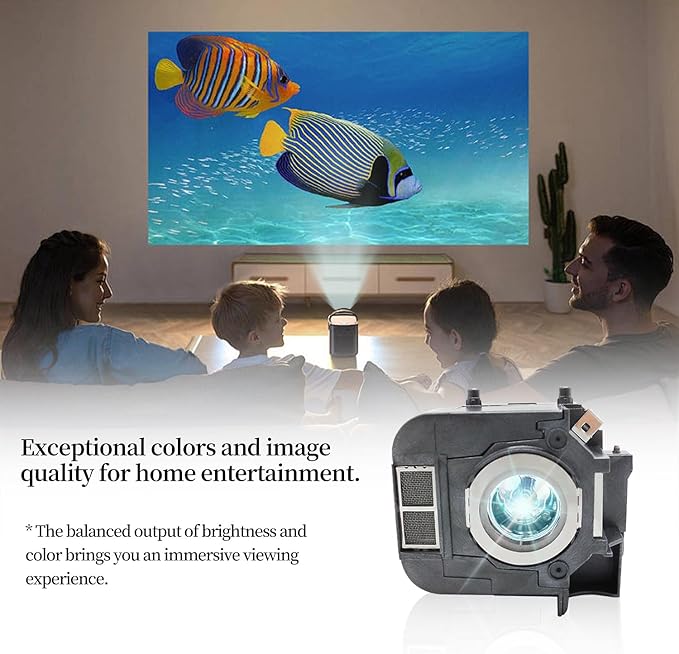 SORNEICDR ELP LP50 Replacement Projector Lamp Bulb Compatible - Image 5