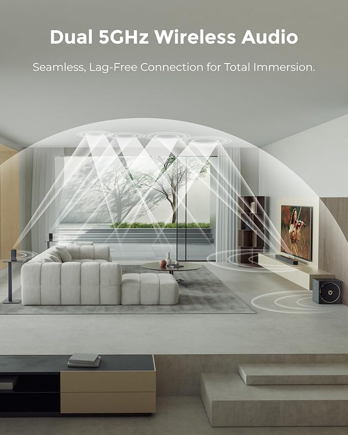ULTIMEA Skywave X60 7.1.4ch Professional Wireless Surround Sound System - Image 3