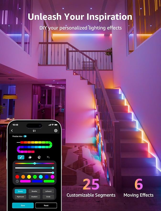 Lepro S1 AI LED Strip Lights for Bedroom - Image 5