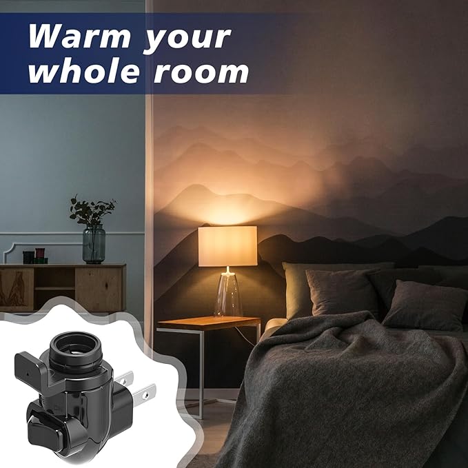 Tuanse 80 Sets Plug in Night Light Module Night Light Base - Image 6