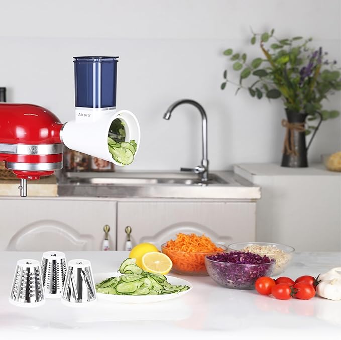 Slicer Shredder Attachment for Kitchenaid Stand Mixer, Salad Machine - Image 8
