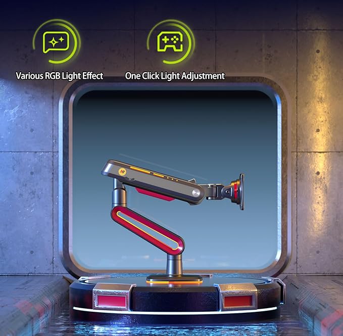 NB Designer Gaming Monitor Arm for 32 to 60 Inches Screen, Load up to 20 kg - Image 8