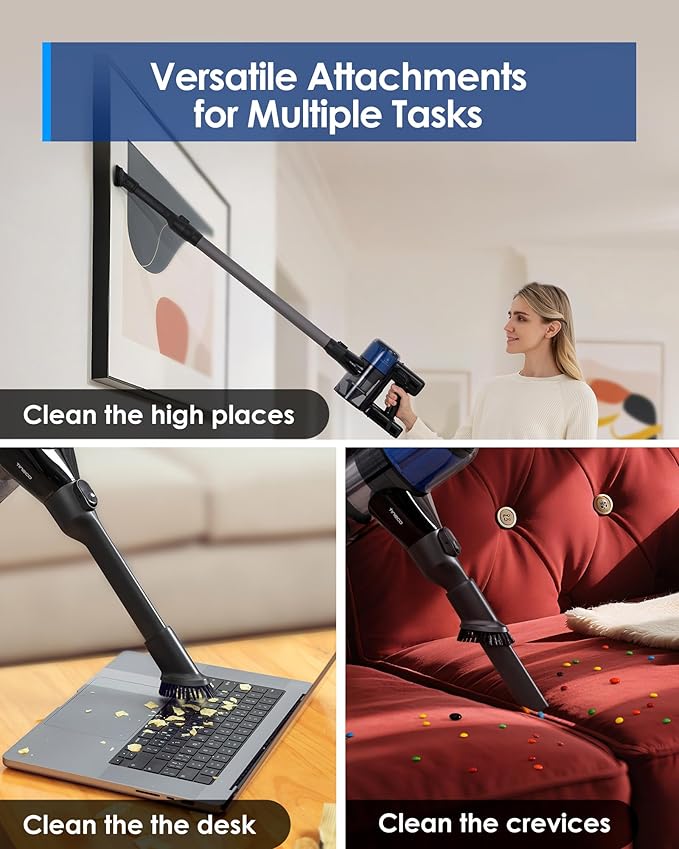 Tineco Pure ONE S30 Cordless Vacuum Cleaner, 150AW Powerful Suction, Zero - Image 7