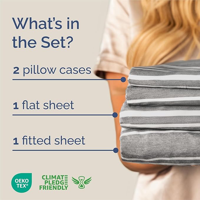 King Size 4 Piece Sheet Set - Image 2