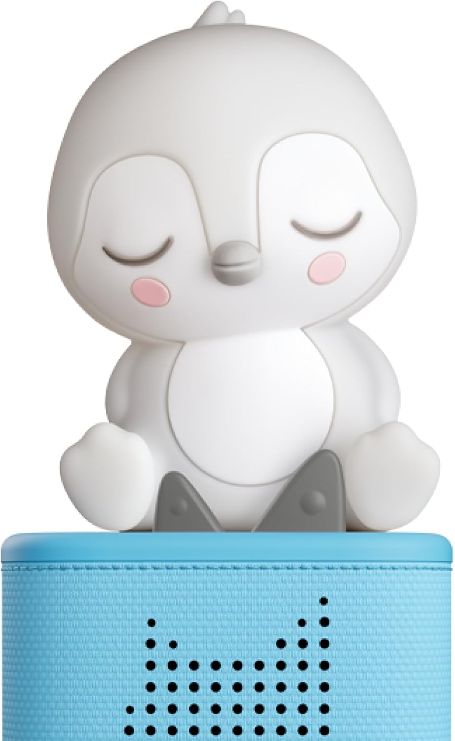 Tonies Night Light - Sleepy Penguin Audio Play Character from Sleepy Friends | Warm Glow | 140 Minutes of Beautifully Composed Melodies | Record Your Own Bedtime Stories