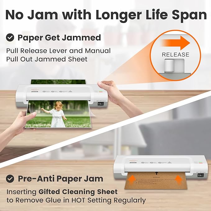 VidaTeco Laminator Machine 9-inch Thermal Laminator - Image 6