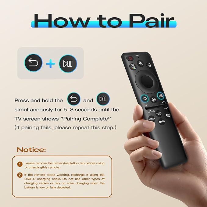 for Samsung Solar TV Remote - Image 7
