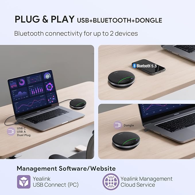 Yealink SP92 Bluetooth Speakerphone - Image 7