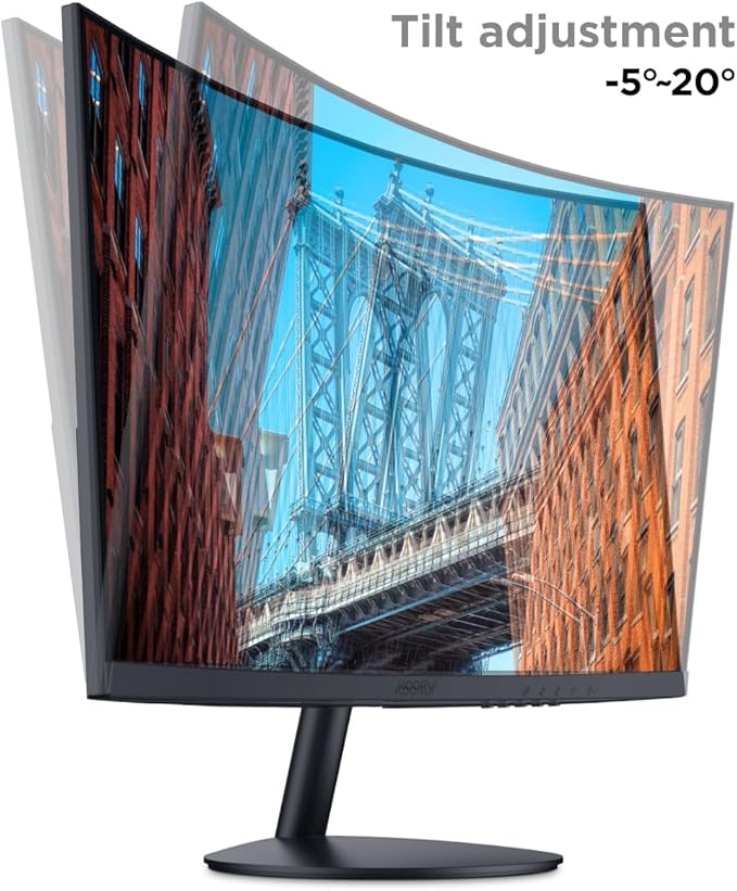 KOORUI 27 Inch Curved Monitor FHD 1080P 144Hz Gaming Office Computer Monitors - Image 9