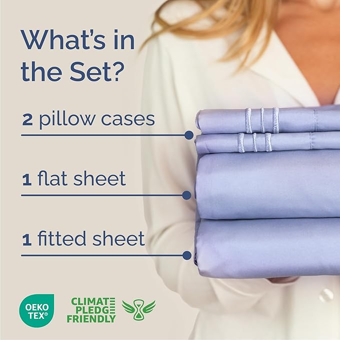 Cal King Size 4 Piece Sheet Set - Image 2