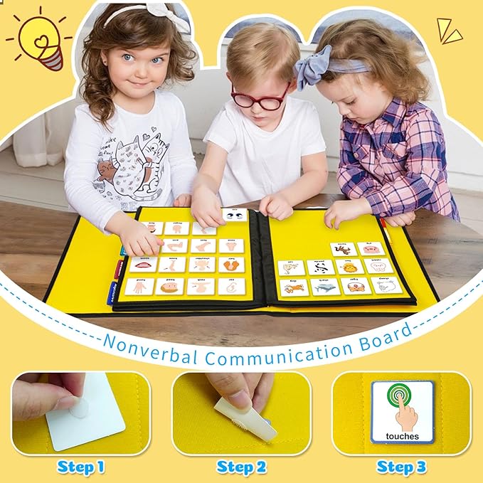 Boczif Visual Communication Book, Nonverbal Communication Board, Autism - Image 4