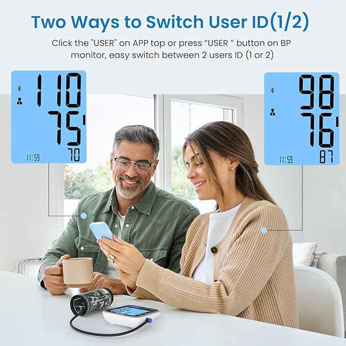RENPHO Smart Blood Pressure Monitor - Image 7