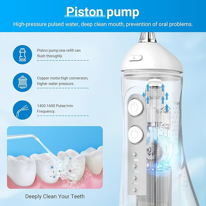 R REVA Portable Water Flosser for Teeth - Image 7