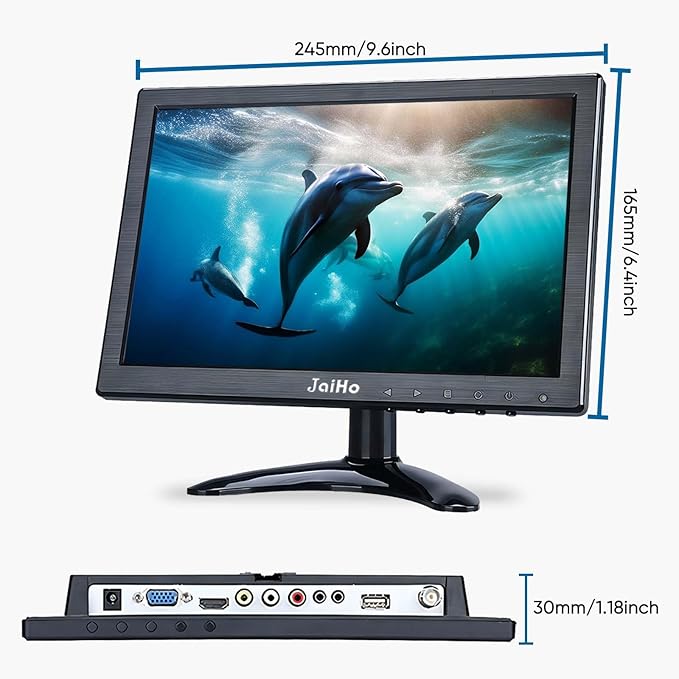 JaiHo 10.1 Inch Small IPS Monitor 19201200 Resolution 60Hz HD Display Screen - Image 8