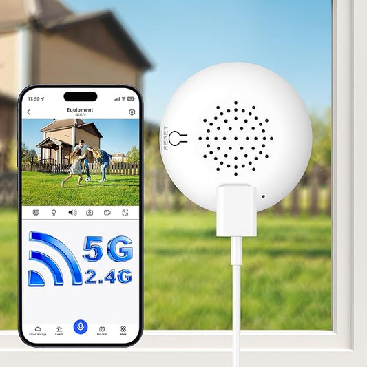 Noaheye Window Camera No-Drill 2K Ultra HD Window Security Camera by Unknown