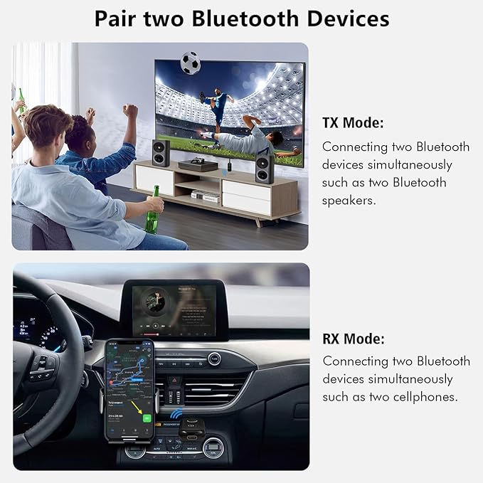 Bluetooth 5.2 Audio Transmitter Receiver - Image 4