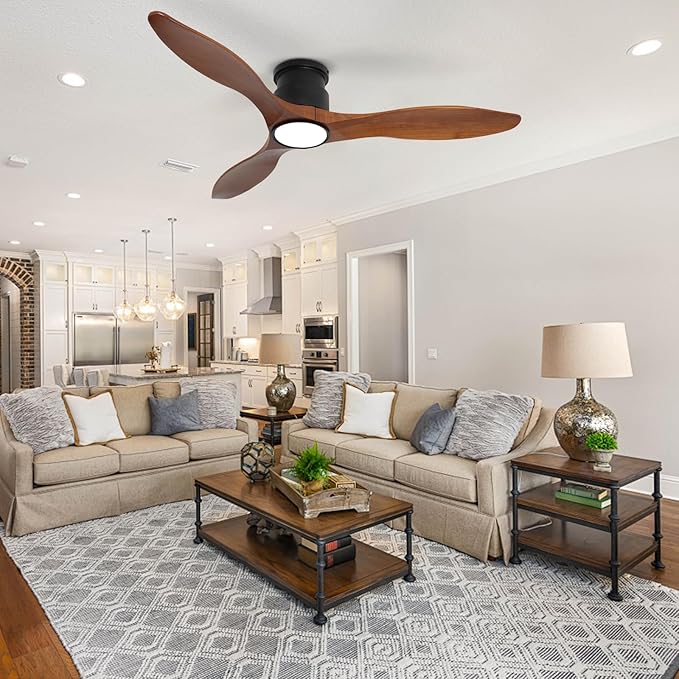 revoici 52Inch Wood Ceiling Fans - Image 8