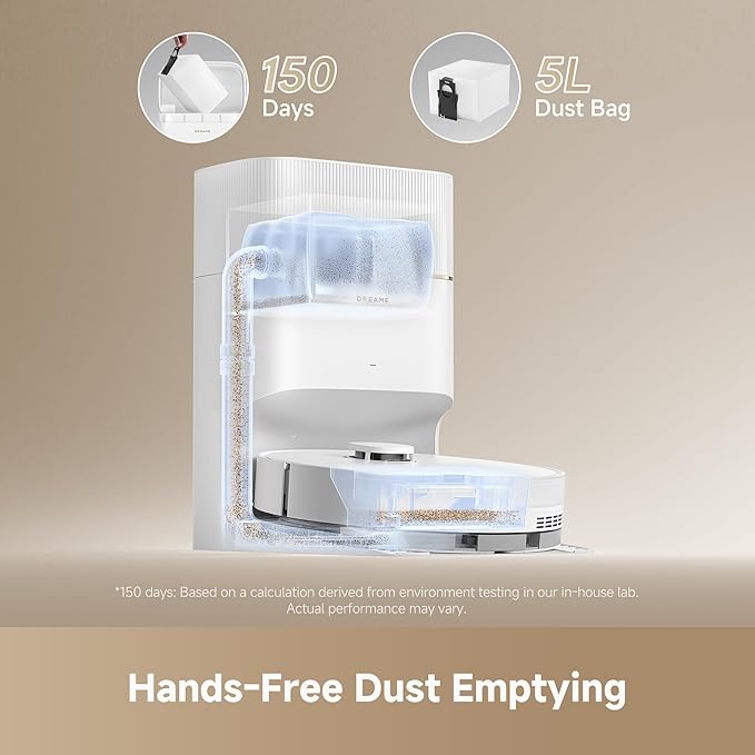 DREAME D20 Pro Plus Robot Vacuum, 000Pa Suction, DuoBrush - Image 3