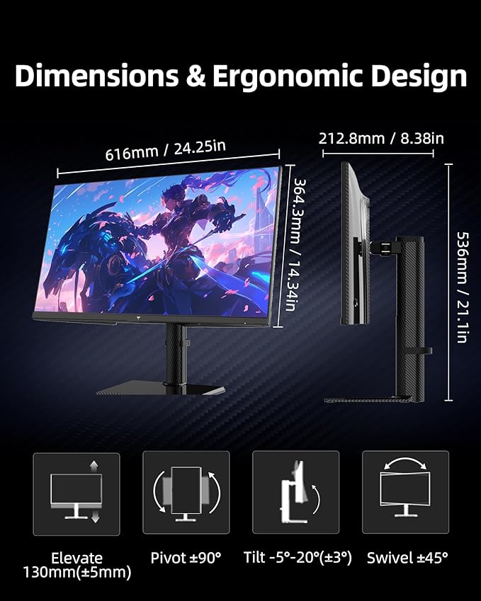 KTC 27 Inch 4K Gaming Monitor - Image 9