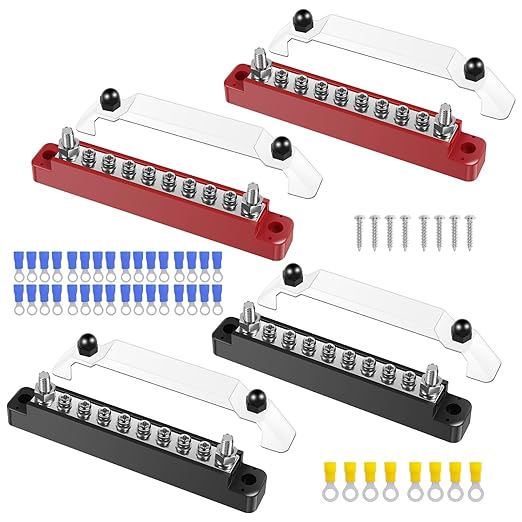 2Set 12V Bus Bar Stainless Steel Power Distribution Block Space Saving Marine by JUNXILPPD