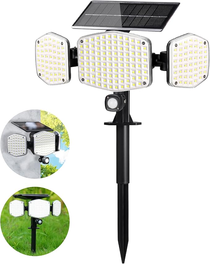 HAARAY Solar Motion Lights Outdoor by HAARAY