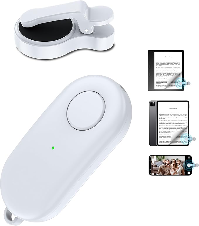 Remote Control Page Turner for Kindle Paperwhite Oasis Kobo eReaders, Kindle by HIGHGO