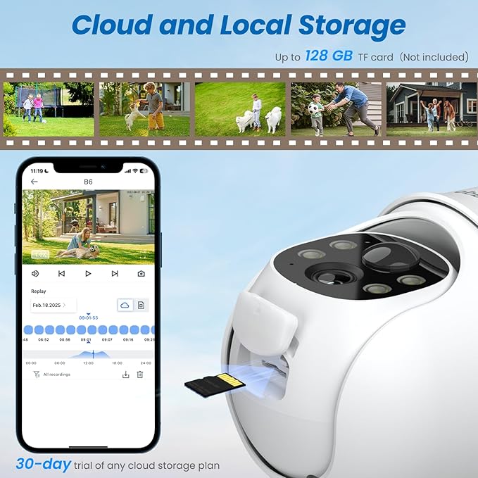 Cinnado 2K Cameras for Home Security-2.4G WiFi Outdoor Camera Wireless - Image 9