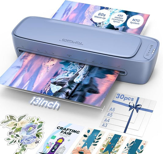 13 Inch Laminator Machine 11x17 by Qfun