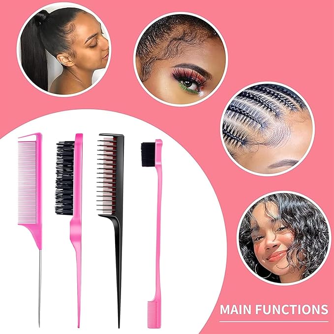 8 Pieces Styling Comb Set - Image 7