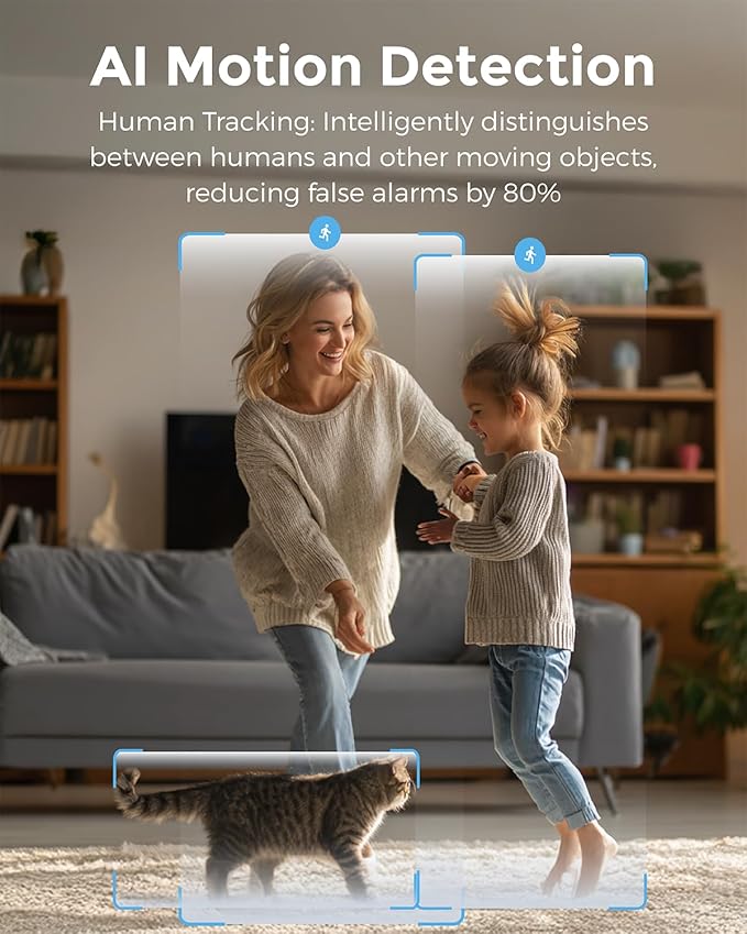 Devo CCAZ10 Security Camera 2K | Indoor &Outdoor|Baby Camera & Pet Monitor | - Image 6