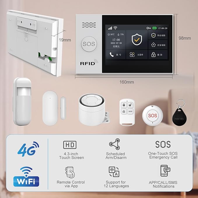 WiFi Wireless Alarm System for Home Security - Image 2