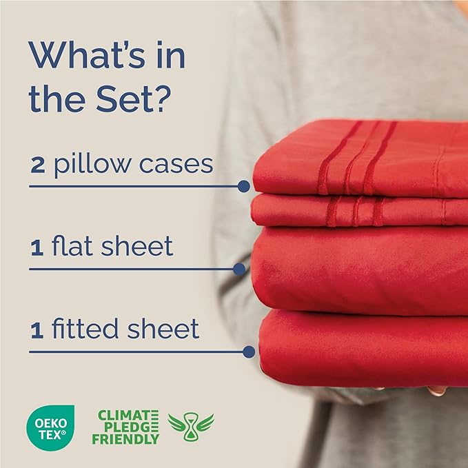 Full Size 4 Piece Sheet Set - Image 2