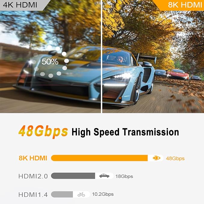 Y.D.F 8K@60Hz HDMI Switcher 5 in 1 Out Aluminum Support 4K@120Hz HDR10+ HDCP - Image 4