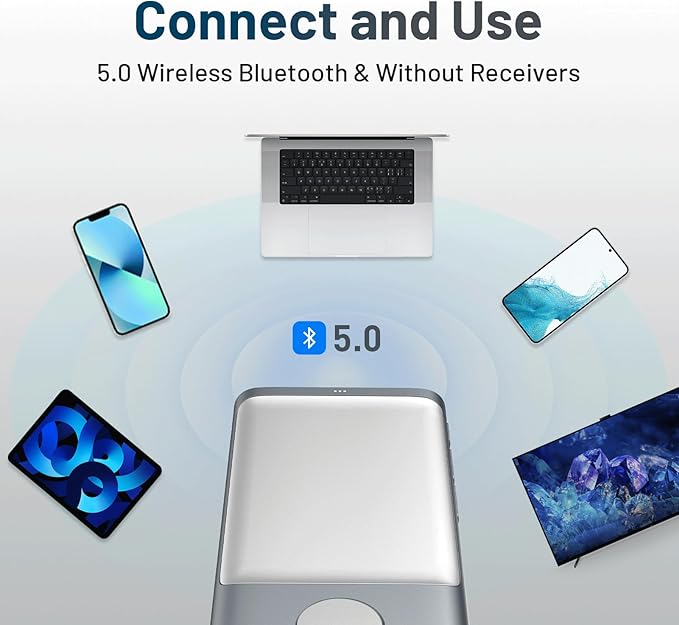 Cheerdots Bluetooth Presentation Clicker Wireless Presenter, Air Mouse - Image 4