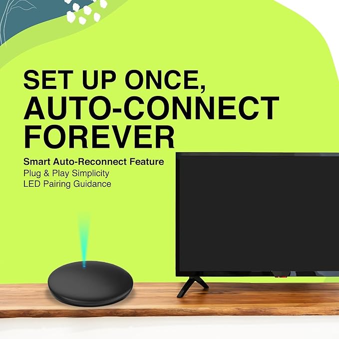 TV Streamer for Bluetooth Hearing Aids – Wireless Audio Transmitter - Image 4