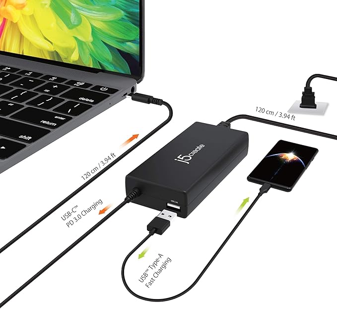 j5create USB Type C PD 100W Fast Charger - Image 8