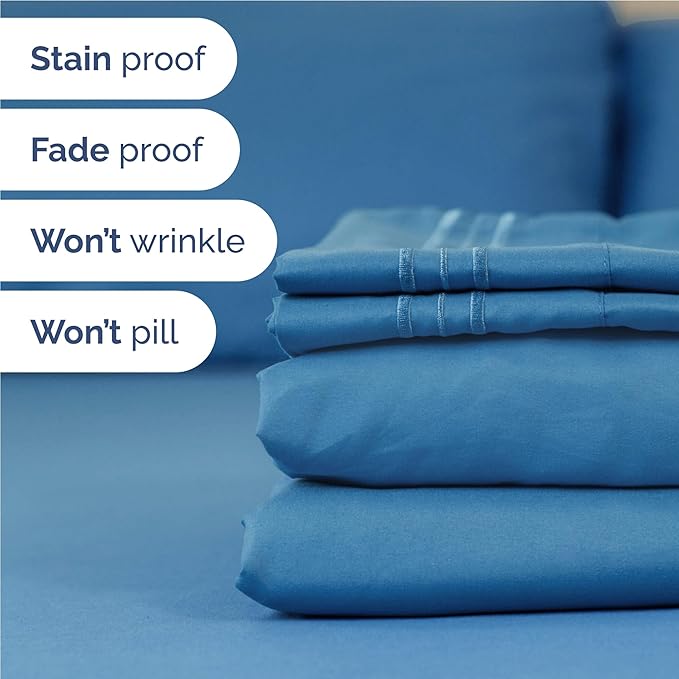 Full Size 4 Piece Sheet Set - Image 5