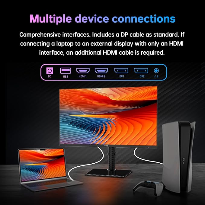 KTC 27 Inch 4K Gaming Monitor, UHD 3840x2160 160Hz Compute Monitor, Fast IPS - Image 7