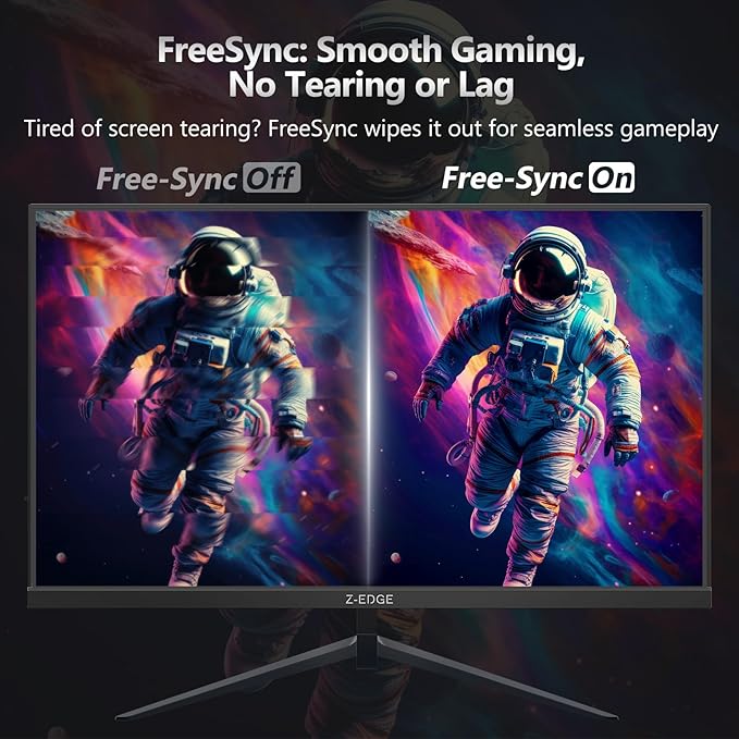 Z-Edge 24 inch 240Hz 165Hz Gaming Monitor, FHD 1080p, MPRT 1ms, IPS Monitor - Image 5