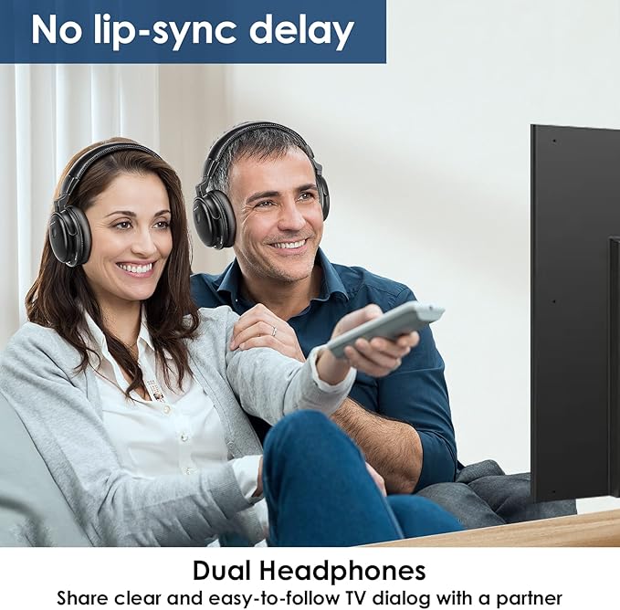 SIMOLIO Dual Wireless Headphones - Image 2