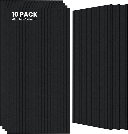 10 Pack Large Acoustic Panels, Sound Panels