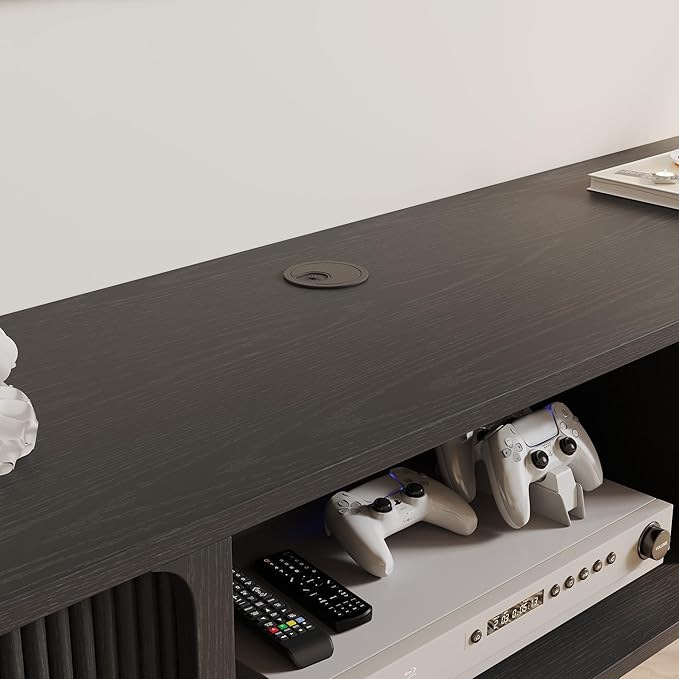 POVISON Mid-Century Modern Floating TV Stand - Image 5