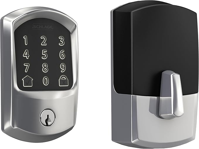 SCHLAGE BE489WB GRW 625 Encode WiFi Deadbolt Smart Lock, Keyless Entry by SchlageLockCompany
